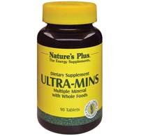 Natures Plus Ultra-Mins Mineral Complex Tablet 90     TEMPORARILY UNAVAILABLE