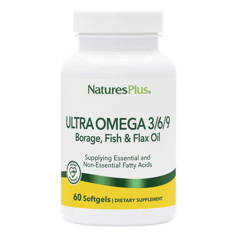 Natures Plus Ultra Omega 3/6/9 1,200 Mg S/G 60