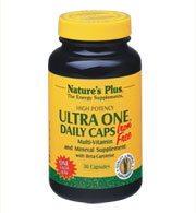 Natures Plus Ultra One Daily Iron Free Vcaps 30