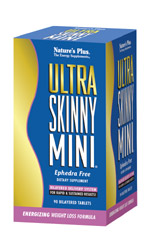 Natures Plus Ultra Skinny Mini Bi-Layer Tablet 90  TEMPORARILY UNAVAILABLE