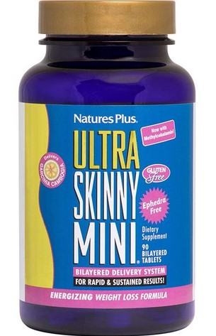 Natures Plus Ultra Skinny Mini Bi-Layer Tablet 90  TEMPORARILY UNAVAILABLE