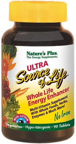 Natures Plus Ultra Sol No Iron Tablet 90