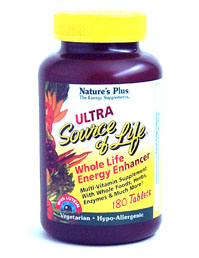 Natures Plus Ultra Source Of Life Tablet 180      TEMPORARILY UNAVAILABLE