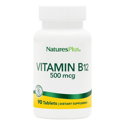 Natures Plus Vitamin B-12 500 Mcg Tablet 90