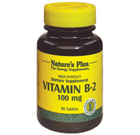 Natures Plus Vitamin B-2 100 Mg Tablet 90