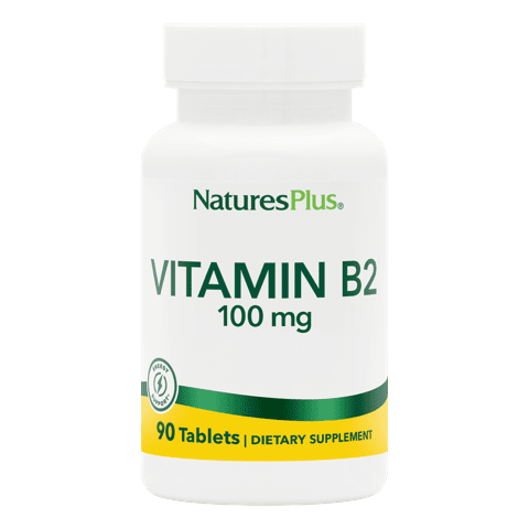 Natures Plus Vitamin B-2 100 Mg Tablet 90