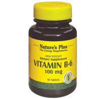 Natures Plus Vitamin B-6 100 Mg Tablet 90