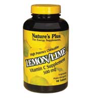 Nature's Plus Vit C Lemon/Lime 500 Mg  90 Chewables  TEMPORARILY UNAVAILABLE