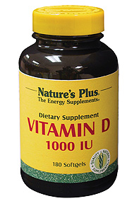 Natures Plus Vit D3 1,000 Iu Softgel 180