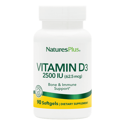 Natures Plus Vit D3 2500 Iu Softgel 90