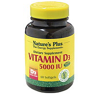Natures Plus Vit D3 5000 Iu Softgel 60