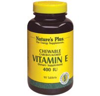 Natures Plus Vitamin E 400 Iu Chewable (Carob)90-OUT OF STOCK