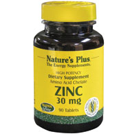 Natures Plus Zinc 30 Mg Tablet 90