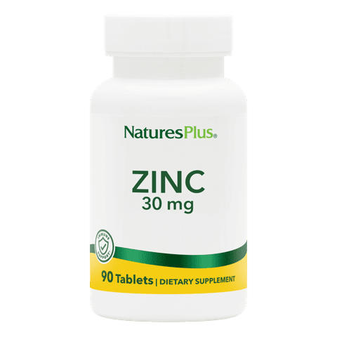Natures Plus Zinc 30 Mg Tablet 90
