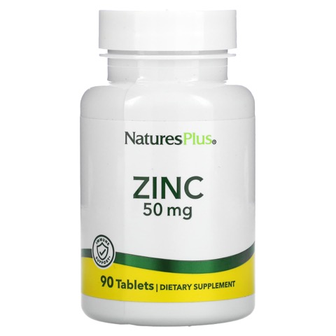 Natures Plus Zinc 50 Mg Tablet 90