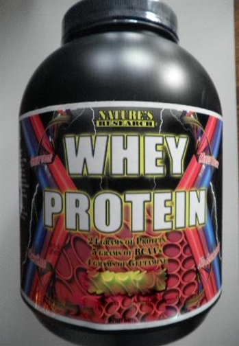 Natures Research Whey Protein Vanilla 5lbs.