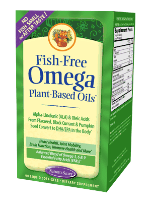 Natures Secret Fish-Free Omega Plant-Based Oils 90 SGEL-UNAVAILABLE