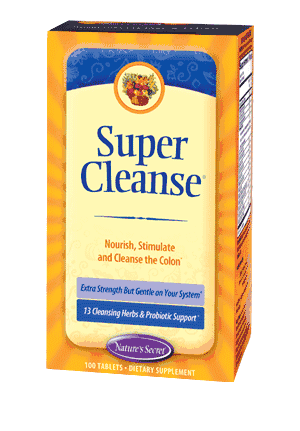 Natures Secret Super Cleanse 100 TAB
