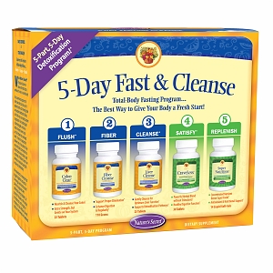 Natures Secret Ultimate Fasting Cleanse Kit 5 CT TEMPORARELY UNAVAILABLE