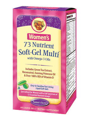 Natures Secret Womens Multi 73 Nutrients 60 SGEL TEMPORARILY UNAVAILABLE