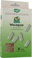 Natures Way - "0" Vegetarian capsules (box) 100