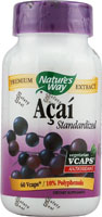 Natures Way - Acai Standardized 60 Veg Cp