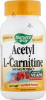 Natures Way - Acetyl L-Carnitine 60 Veg Cp
