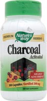 Natures Way - Charcoal Activated 100 Cp