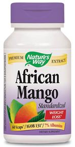Natures Way - African Mango Standardized 60 Veg Cp