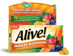 Natures Way - Alive! Daily Energy 60 Tablets