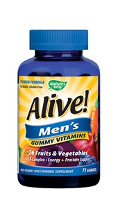 Natures Way - Alive! Mens Gummy Vitamins 75 Gummies