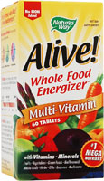 Natures Way - Alive! Max3 Daily  (no iron added) 60 Tb