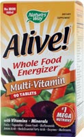 Natures Way - Alive!® Max3 Daily  (no iron added) 90 Tb
