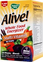 Natures Way - Alive!® Max6 Daily  (no iron added) 90 Veg Cp