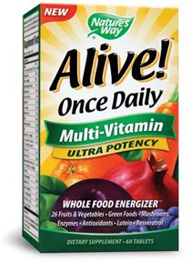 Natures Way - Alive!® Once Daily Ultra Potency 60 Tb
