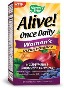 Natures Way - Alive!® Once Daily Womens Ultra Potency 60 Tb