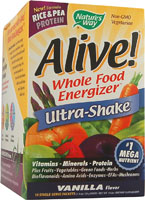 Natures Way - Alive! Pea Shake Vanilla 10 pkts bx-UNAVAILABLE