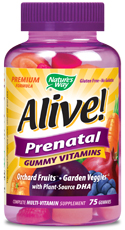 Natures Way - Alive!® Prenatal Gummy Vitamins 75 Gummies