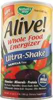 Natures Way - Alive! Soy Shake Vanilla 1.3 Lbs-OUT OF STOCK