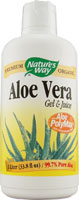 Natures Way - Aloe Vera Gel & Juice 1 Ltr Lq