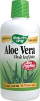 Natures Way - Aloe Vera Leaf Juice 1 Ltr Lq