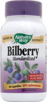 Natures Way - Bilberry Standardized 90 Veg Cp