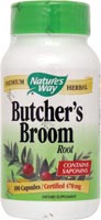 Natures Way - Butchers Broom 100 Veg Cp