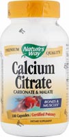 Natures Way - Calcium Citrate 100 Cp