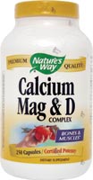 Natures Way - CalciumMagnesiumVitamin D 250 Cp