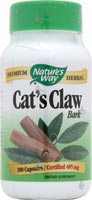 Natures Way - Cats Claw Bark 100 Veg Cp