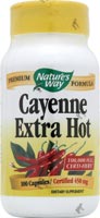 Natures Way - Cayenne Extra Hot 100 Cp-UNAVAILABLE