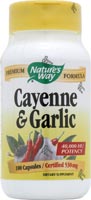 Natures Way - Cayenne Garlic 100 Cp
