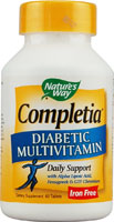 Nature's Way - Completia® Diabetic (iron-free) 60 Tb