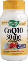 Natures Way - CoQ10 30 mg  60 Sg